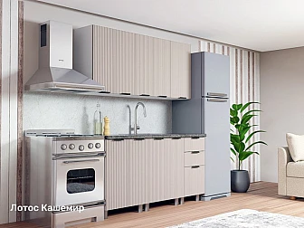 Кухонный гарнитур Лотос 1600 мм Кашемир - фото