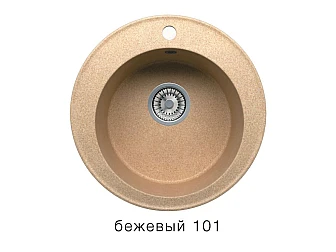 Кухонная мойка Tolero R-108 Бежевый 101 - фото