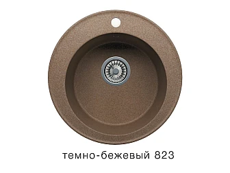 Кухонная мойка Tolero R-108 Темно-бежевый 823 - фото