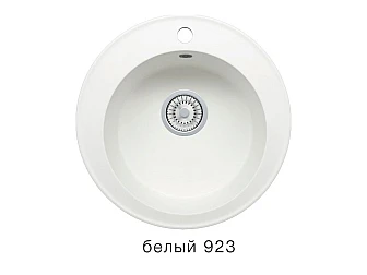 Кухонная мойка Tolero R-108 Белый 923 - фото