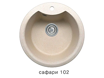 Кухонная мойка Tolero R-108E Сафари 102 - фото