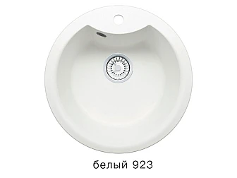 Кухонная мойка Tolero R-108E Белый 923 - фото