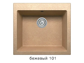 Кухонная мойка Tolero R-111 Бежевый 101 - фото