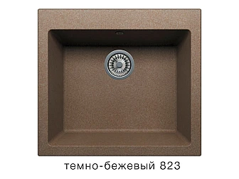 Кухонная мойка Tolero R-111 Темно-бежевый 823 - фото