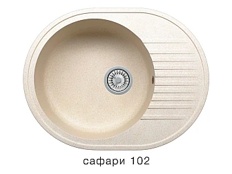 Кухонная мойка Tolero R-122 Сафари 102 - фото