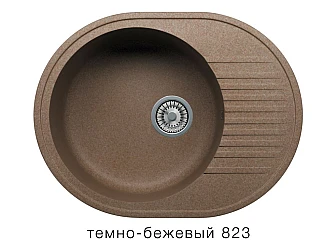 Кухонная мойка Tolero R-122 Темно-бежевый 823 - фото