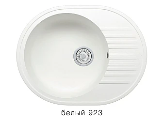 Кухонная мойка Tolero R-122 Белый 923 - фото