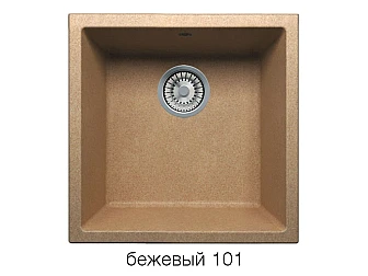 Кухонная мойка Tolero R-128 Бежевый 101 - фото