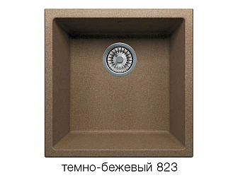 Кухонная мойка Tolero R-128 Темно-бежевый 823 - фото