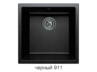 Кухонная мойка Tolero R-128 Черный 911 - фото