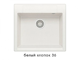 Мойка Polygran Argo-560 Белый хлопок 36 - фото