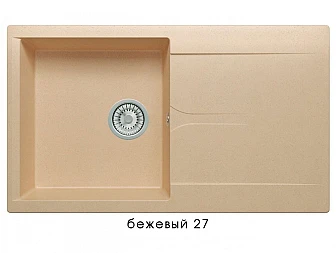 Мойка Polygran Gals-860 Бежевый 27 - фото
