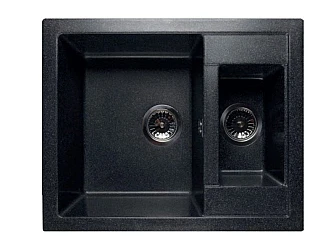 Кухонная мойка Granfest Quadro GF-Q610K - фото