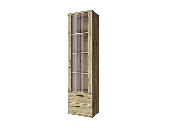 Шкаф с витриной 1V2S Doorset - фото