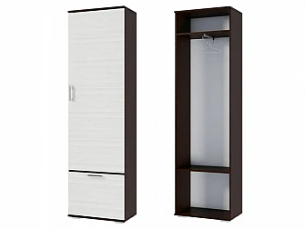 Шкаф платяной Ника ШП600 Дуб Венге-Сосна Лоредо - фото