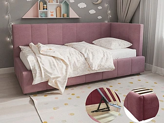 Кровать Laflex Kids 2 с подъёмным механизмом 900*2000 мм - фото