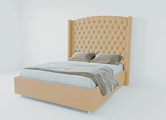 Кровать 1200 Берлин люкс подъемным механизмом 03ЛБР - фото