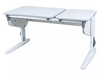 Парта СУТ 45 белый-серый - фото
