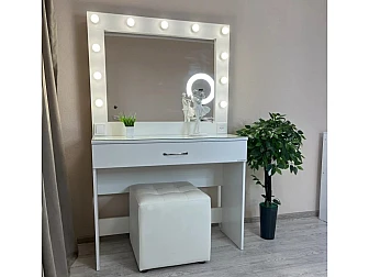Туалетный столик Blackmirror174 с подсветкой ГС1Р100 - фото