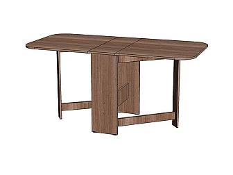Стол книжка ясень шимо тёмный - фото