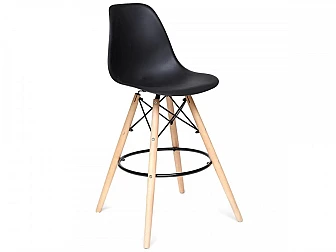 Стул барный Cindy Bar Chair mod. 80 черный - фото