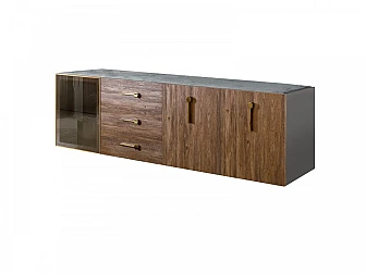 Комод для гостиной 2.1 Bogemia Fly Wood БМКМ-5[4](Fly)(Wo) - фото