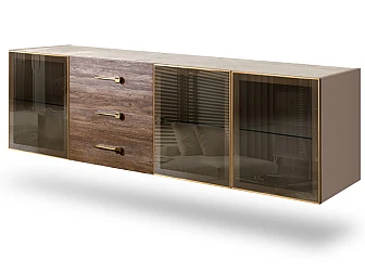 Комод для гостиной 2.1 Bogemia Fly Wood БМКМ-5[5](Fly)(Wo) - фото
