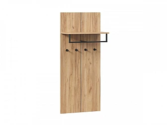 Вешалка настенная Фиджи ЛД 659.380.000 М Дуб золотой - фото