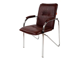 Офисное кресло Chairman 850 Россия к/з 6030-R10B Oxblood (бордо) - фото