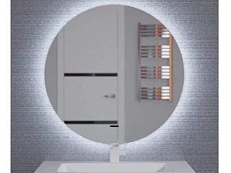 Зеркало Uperwood Modul круглое холодная подсветка 65х65 см - фото