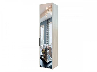 Шкаф Гранд ГШС/1-23-5-1-R-2я (двери тип 1) с зеркалом - фото