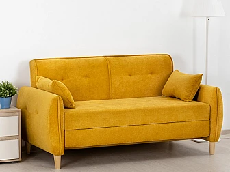 Диван-кровать Анита горчичный ТД 371 - фото