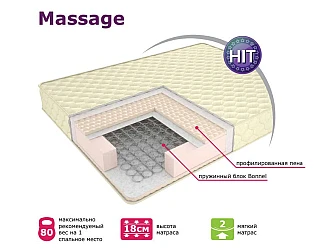 Матрас Classic Massage Классик Массаж 1200*1900 - фото