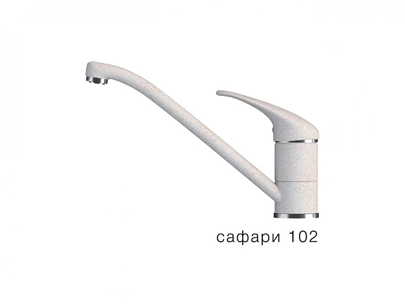 Смеситель для кухни низкий Эко Tolero Сафари 102 — фото