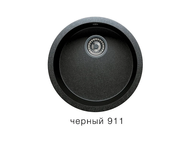 Кухонная мойка Tolero R-104 Черный 911 — фото