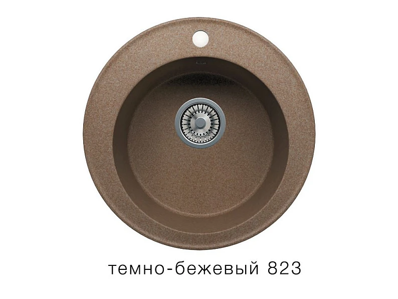 Кухонная мойка Tolero R-108 Темно-бежевый 823 — фото