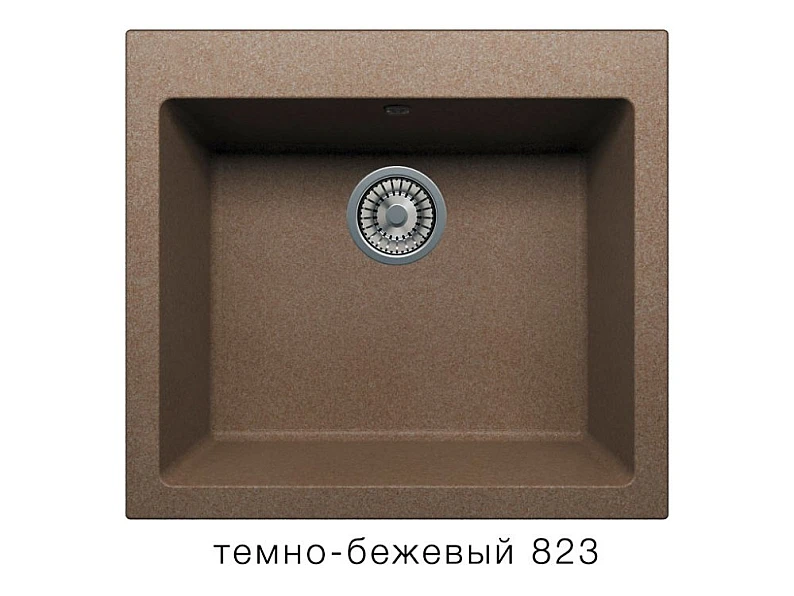 Кухонная мойка Tolero R-111 Темно-бежевый 823 — фото