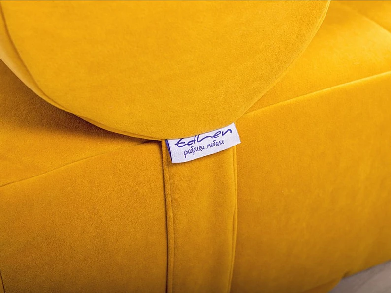 Кресло-кровать Lauttaa велюр Yellow — фото 2