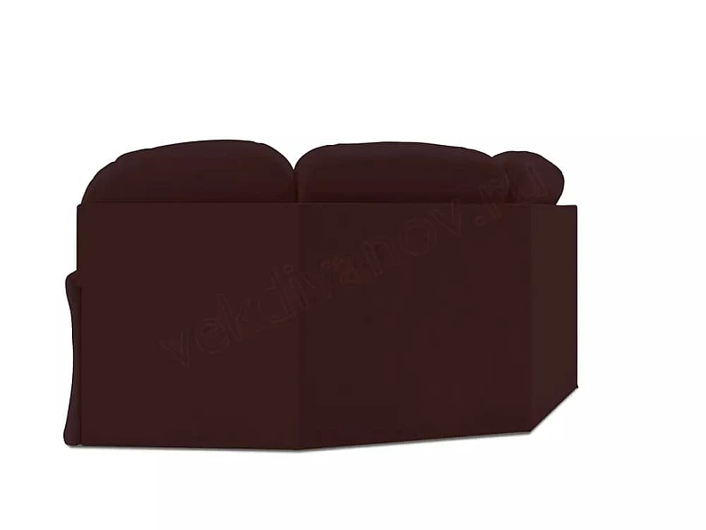 Диван угловой большой П-образный Квин 6 Newtone wine — фото 3