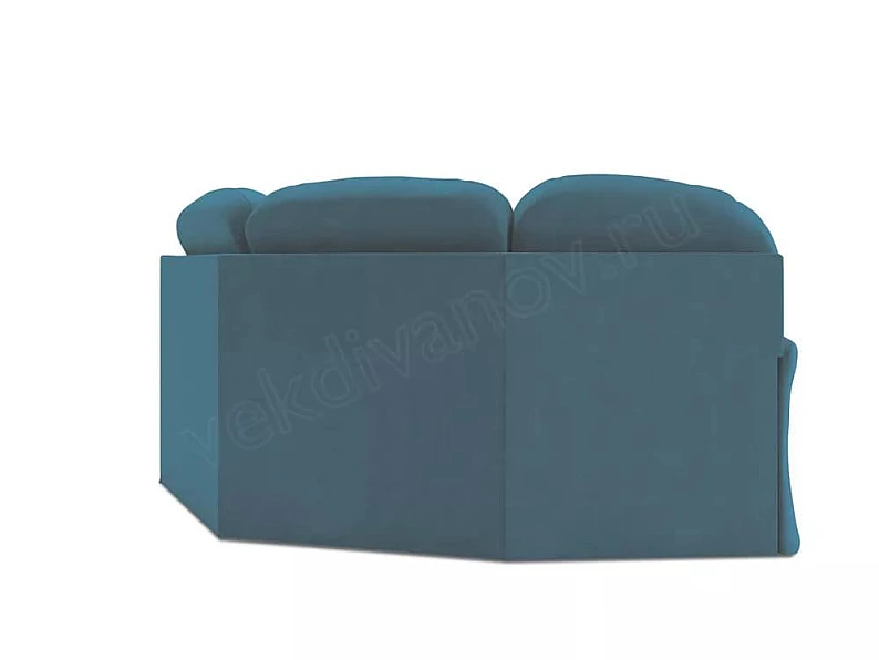 Диван угловой большой П-образный Квин 6 Newtone azure — фото 5