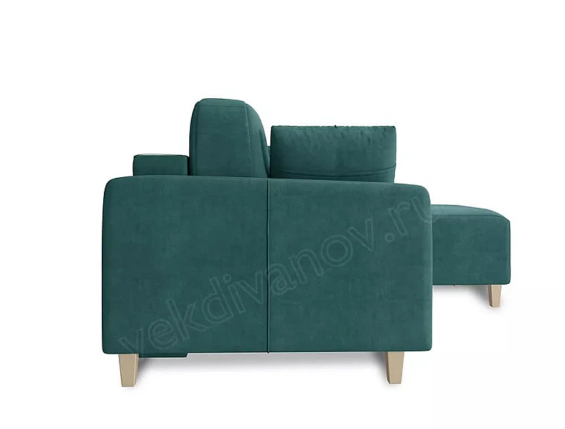 Угловой диван Стокгольм Newtone emerald — фото 4