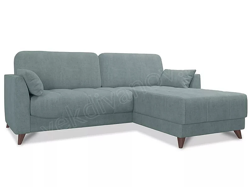 Угловой диван Скандинавия Newtone aqua blue — фото 4