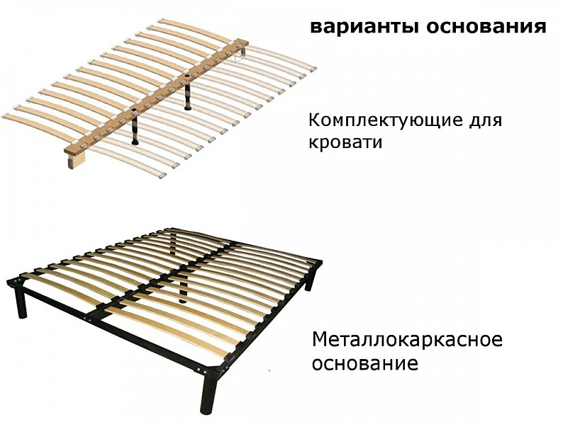 Кровать Карина-7 900 Слоновая кость — фото 2