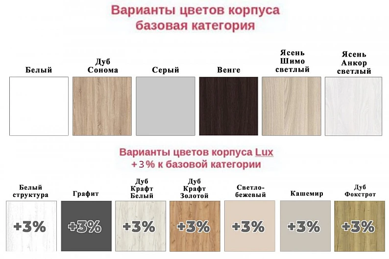 Шкаф-купе Хит 23-4-17-11 — фото 4