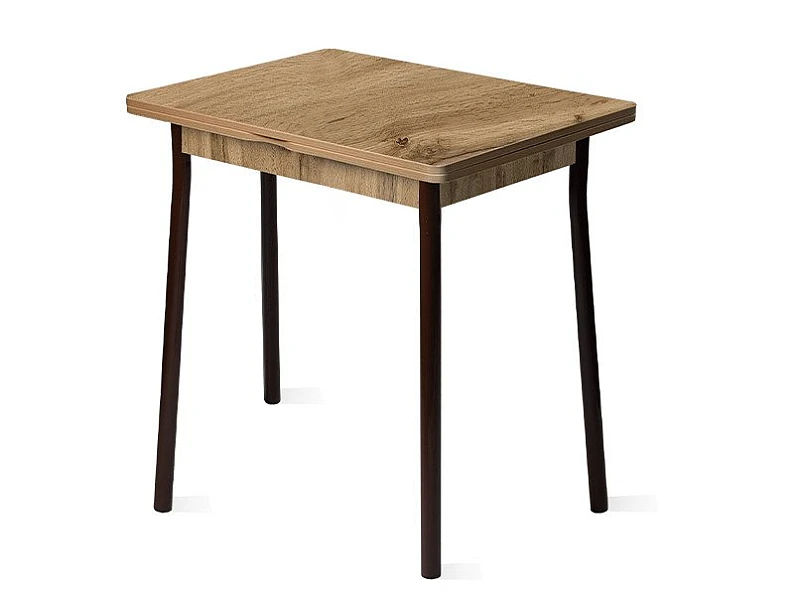 Стол раздвижной Дуэт.4 Дуб вотан - комплект ног №2.1 — фото