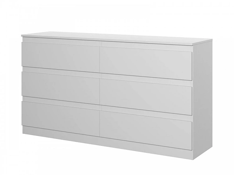 Комод Т-6 шесть ящиков Stern Белый — фото 3