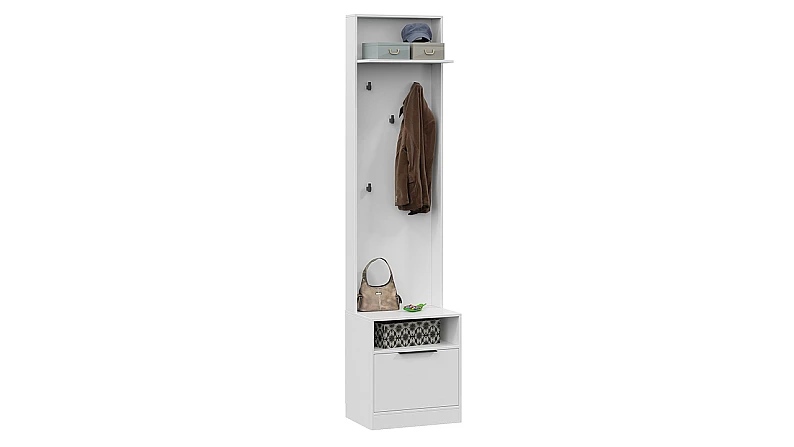Вешалка комбинированная «Агата» - 300.004.000 Белый — фото