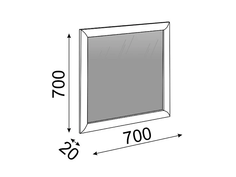 Зеркало Глэдис М29 — фото 2