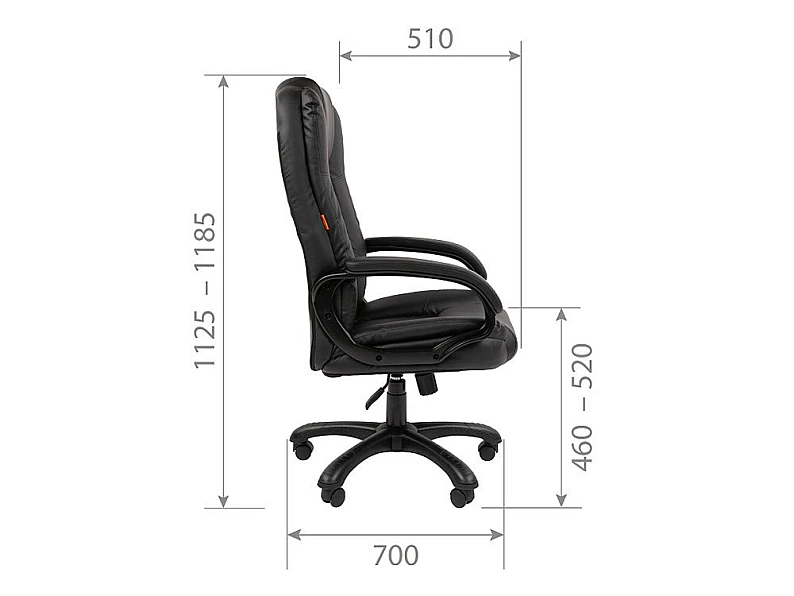 Кресло Chairman Home 600 Россия ткань Т-10 бежевый — фото 4