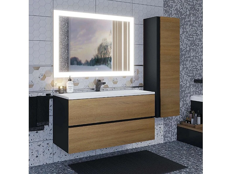 Зеркало Uperwood Barsa LED подсветка 80х70 см — фото 3